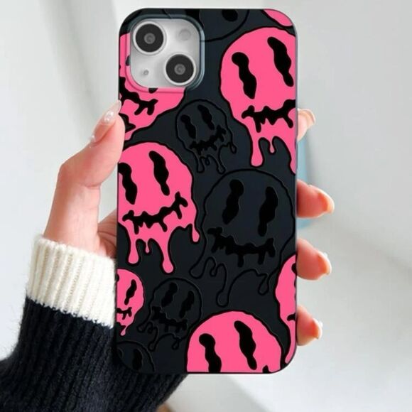iPhone 13 Pro drip smiley phone case - Picture 2 of 3